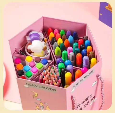 Miniatura 4 de Set De Arte Caja Hexagonal